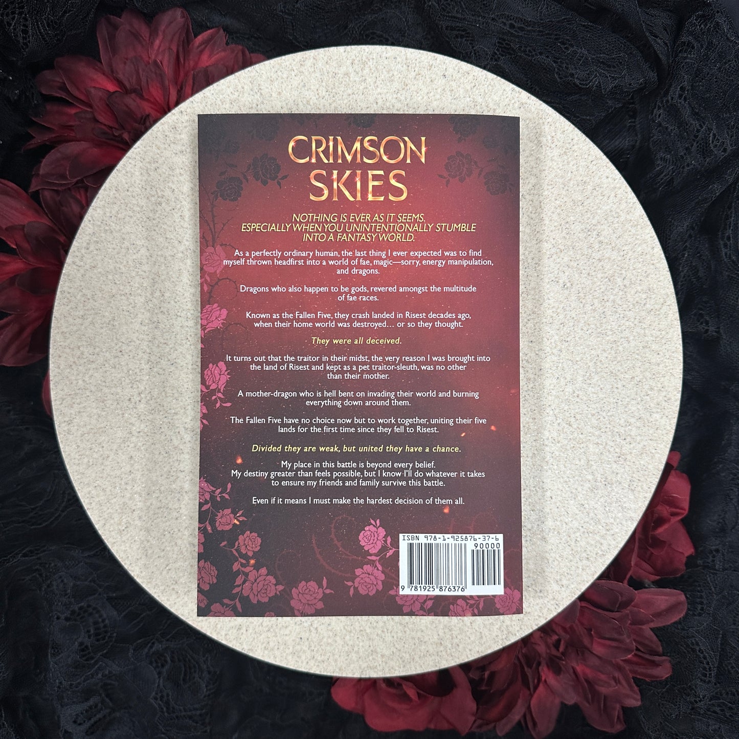 Crimson Skies (Fallen Fae Gods #2) by Jaymin Eve