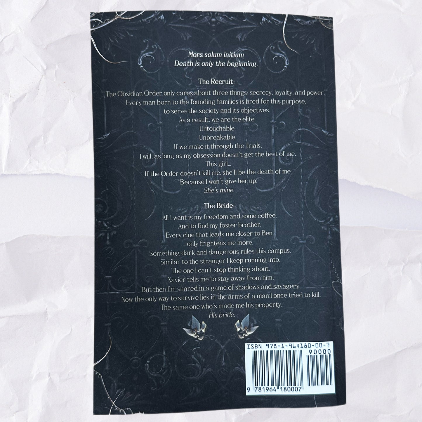 Vicious Secret (The Obsidian Order #1) by Morgan Bridges