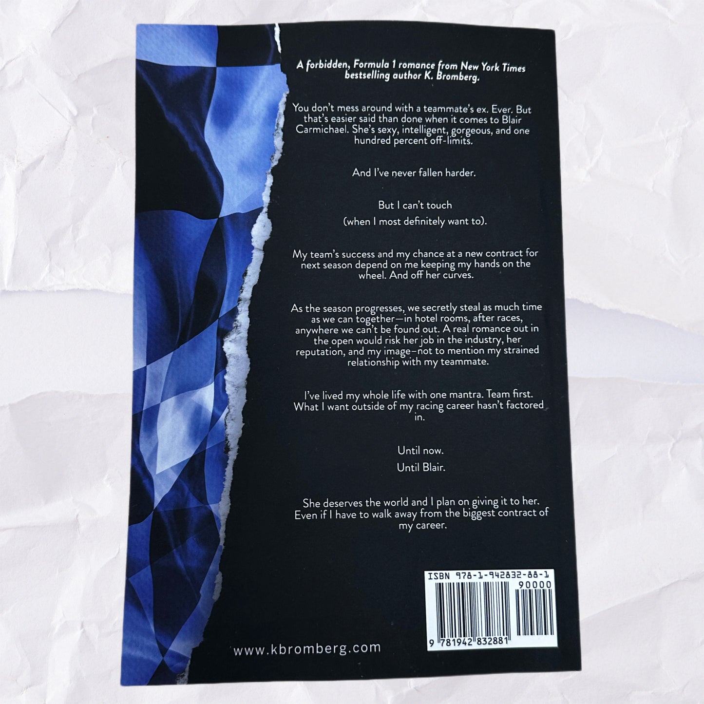 Over The Limit (Full Throttle #3) by K. Bromberg - Alternate Cover