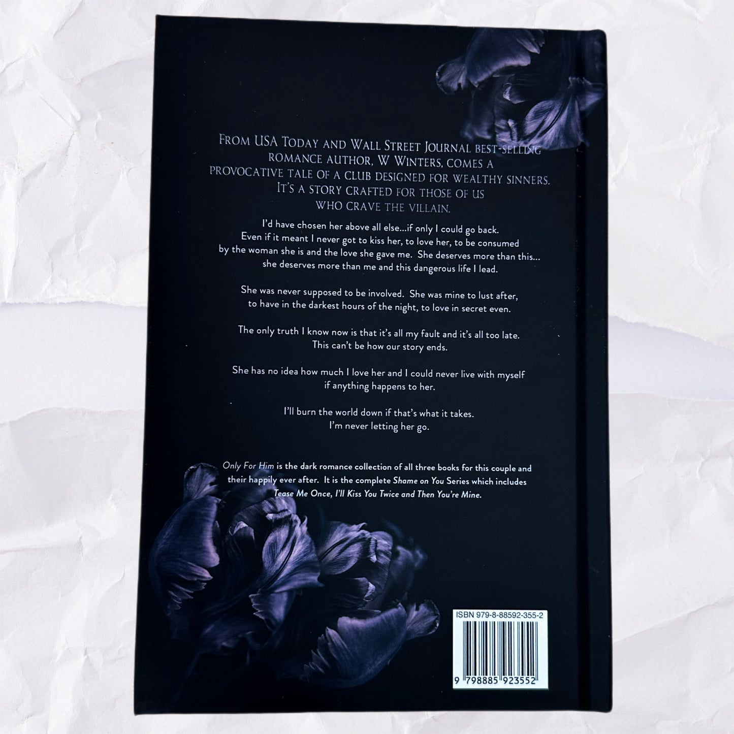 Only for Him (Shame on You #1-3) by W. Winters - Hardcover