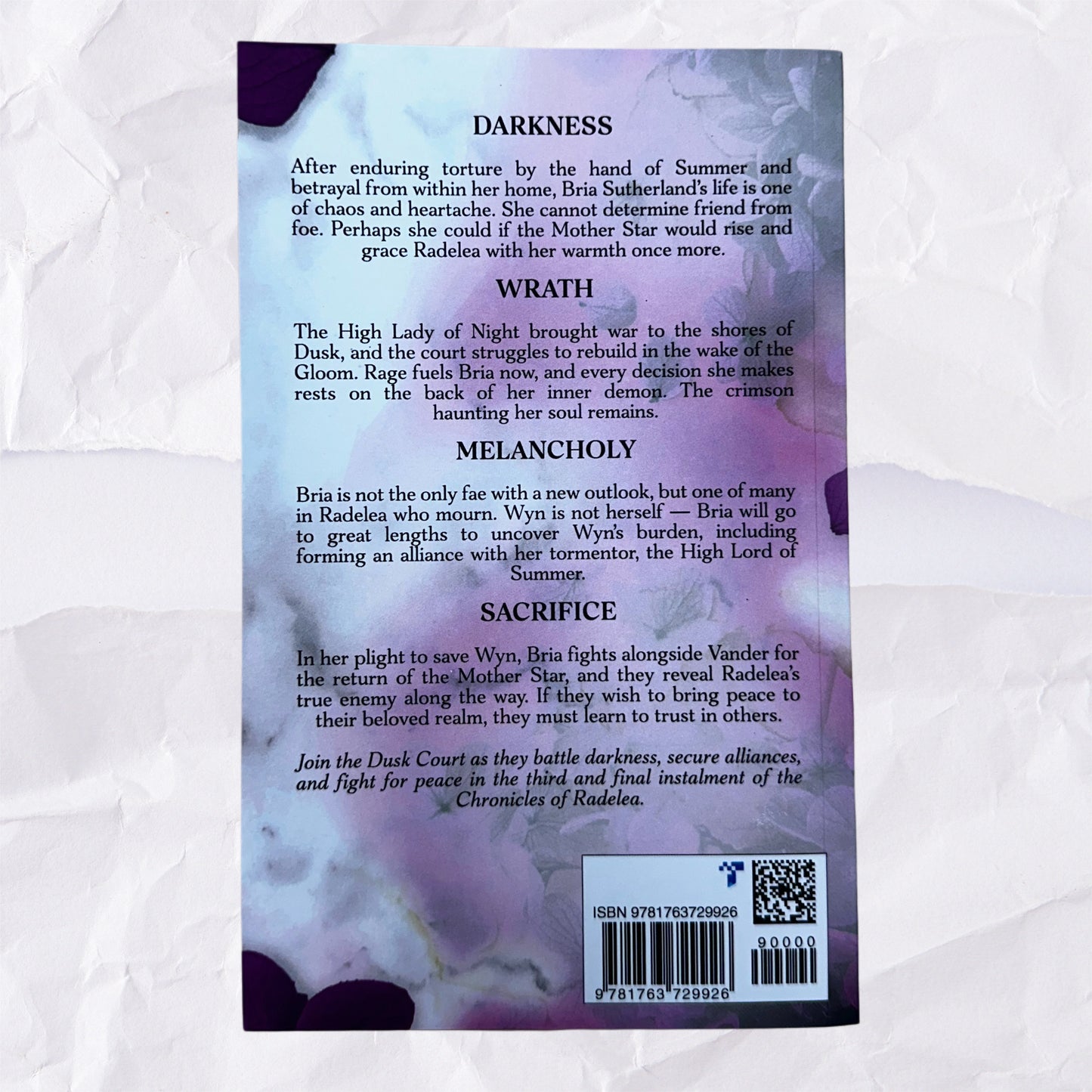 Shadow Rules the Land (Chronicles of Radelea #3) by Samara Saward - Signed Copies