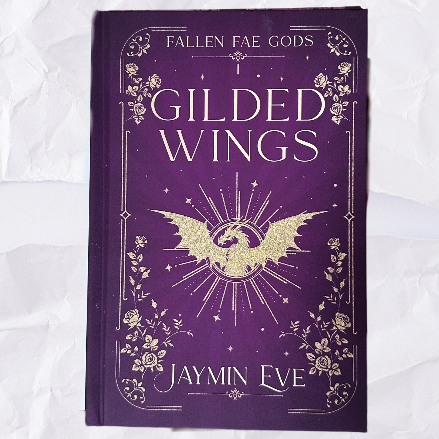 Gilded Wings (Fallen Fae Gods #1) by Jaymin Eve - Hardcover