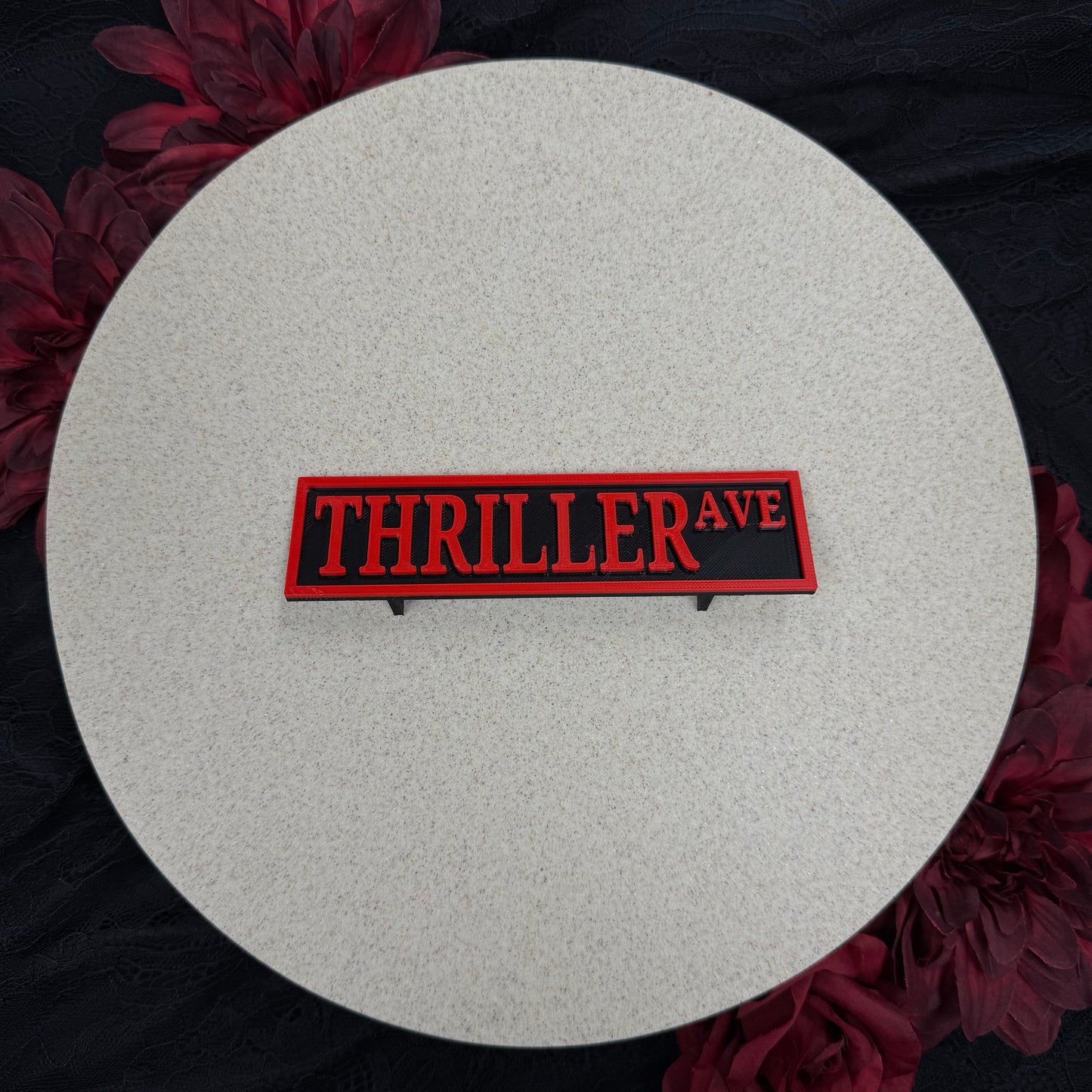 Thriller Ave Sign