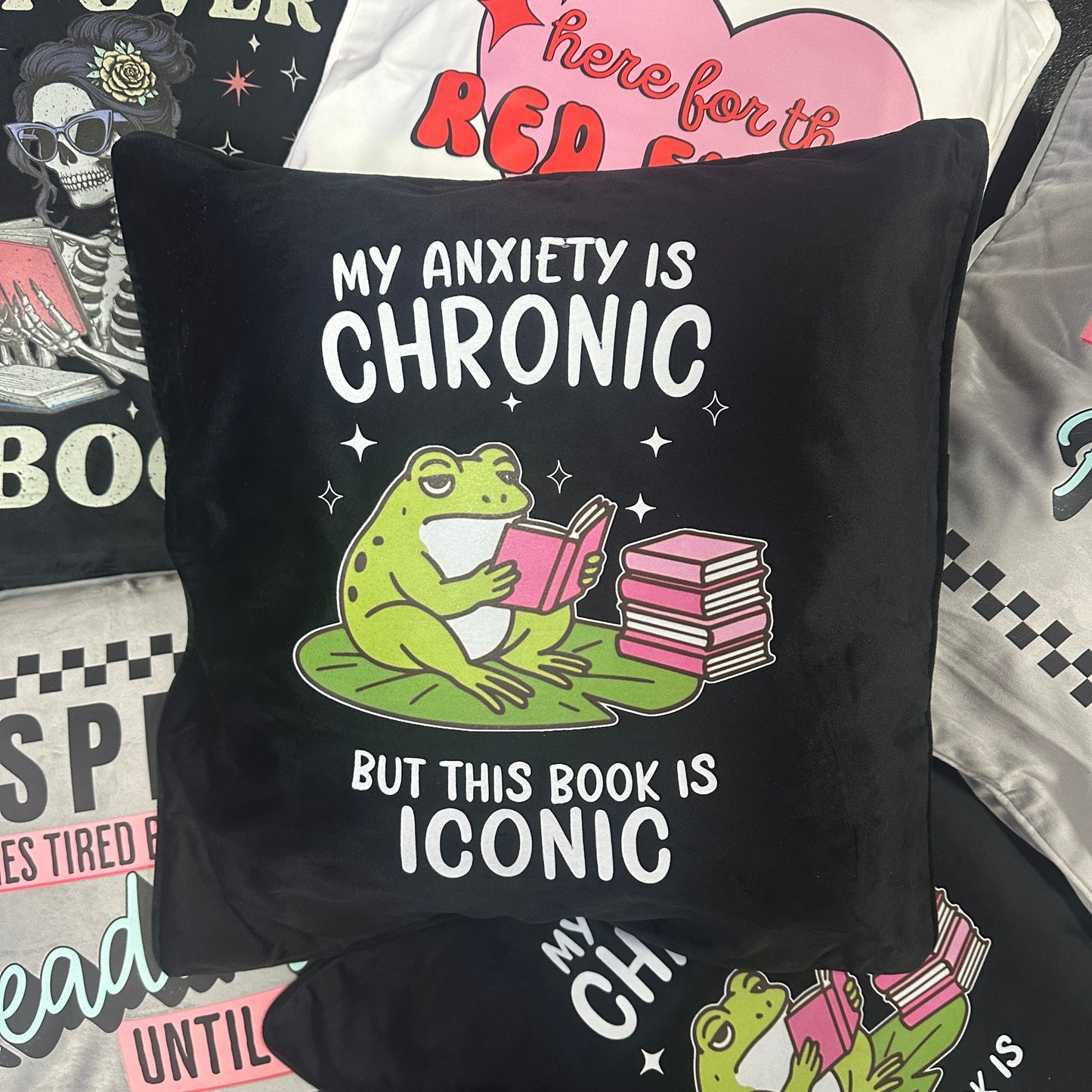 My Anxiety Is Chronic - Cushion