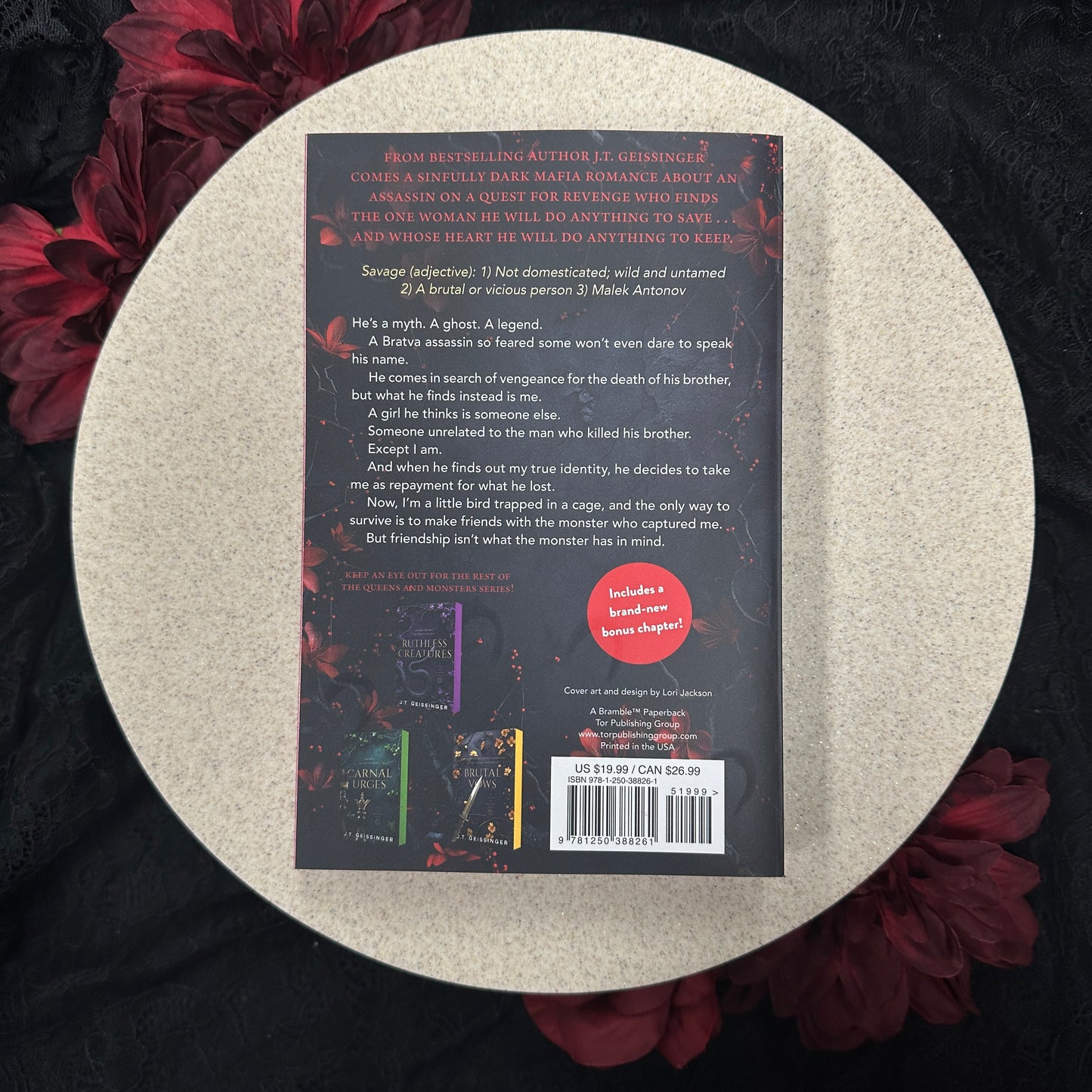 Savage Hearts (Queens & Monsters #3) by J.T. Geissinger - Special Edition