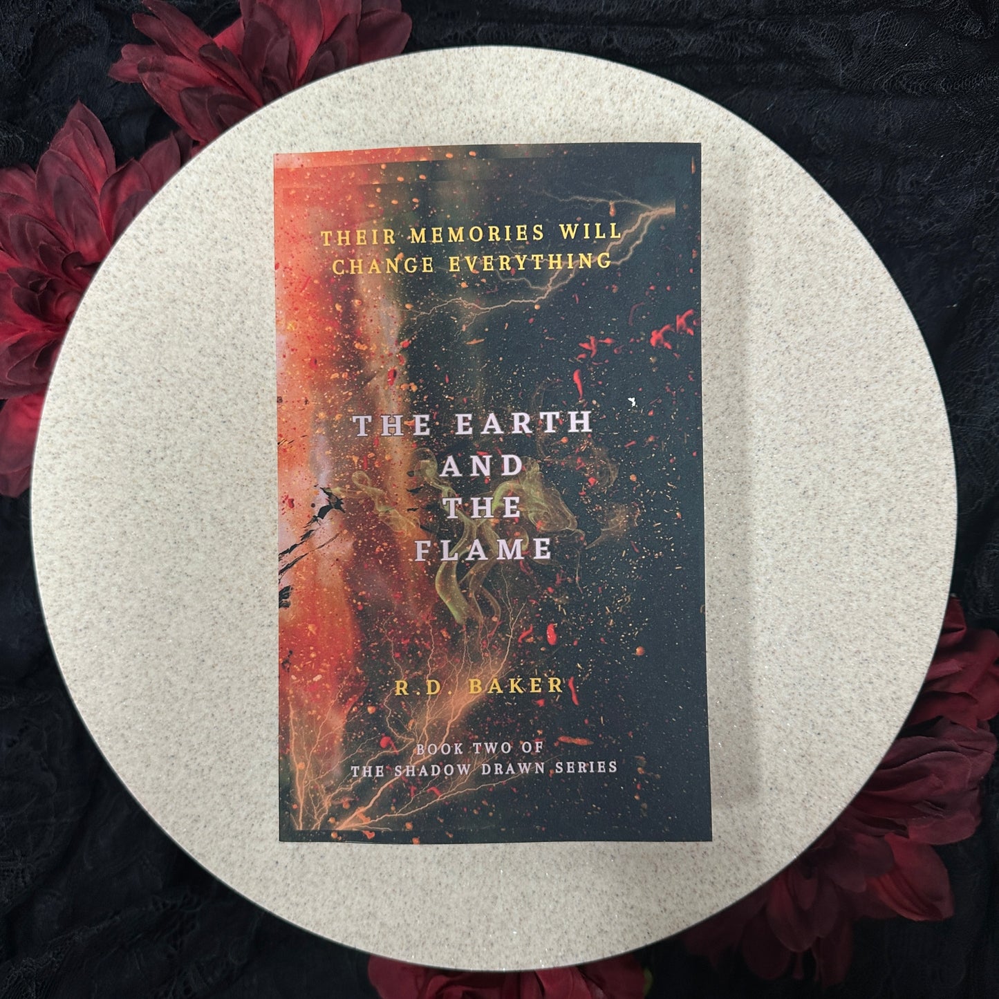 The Earth and the Flame (Shadow Drawn #2) by R.D. Baker