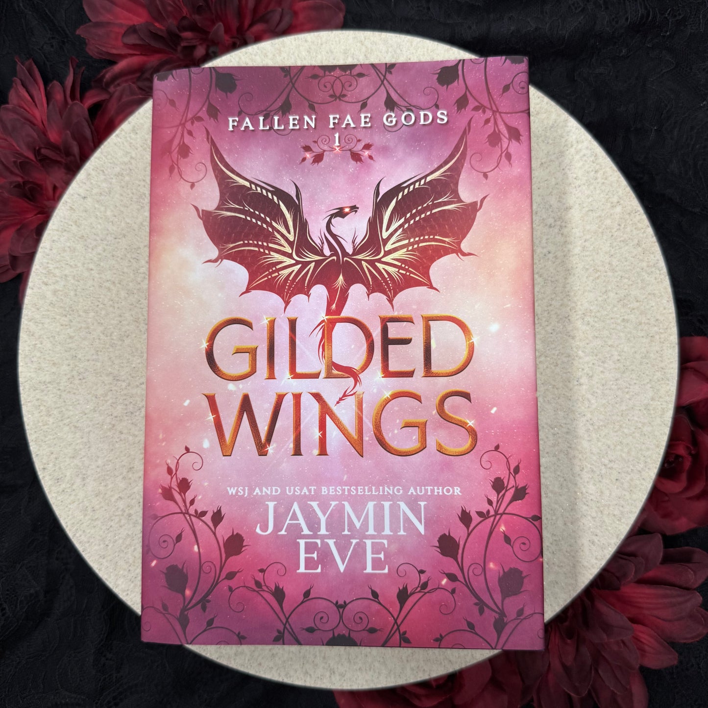 Gilded Wings (Fallen Fae Gods #1) by Jaymin Eve - Hardcover