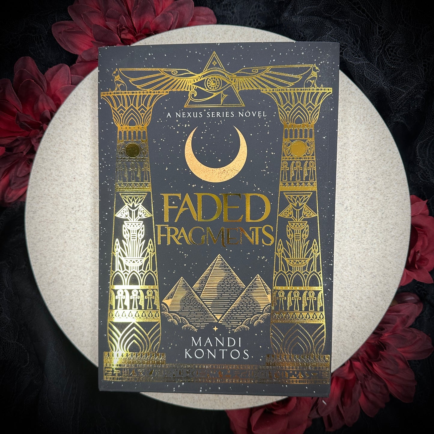 Faded Fragments (The Nexus #1) by Mandi Kontos - Special Edition Hardcover