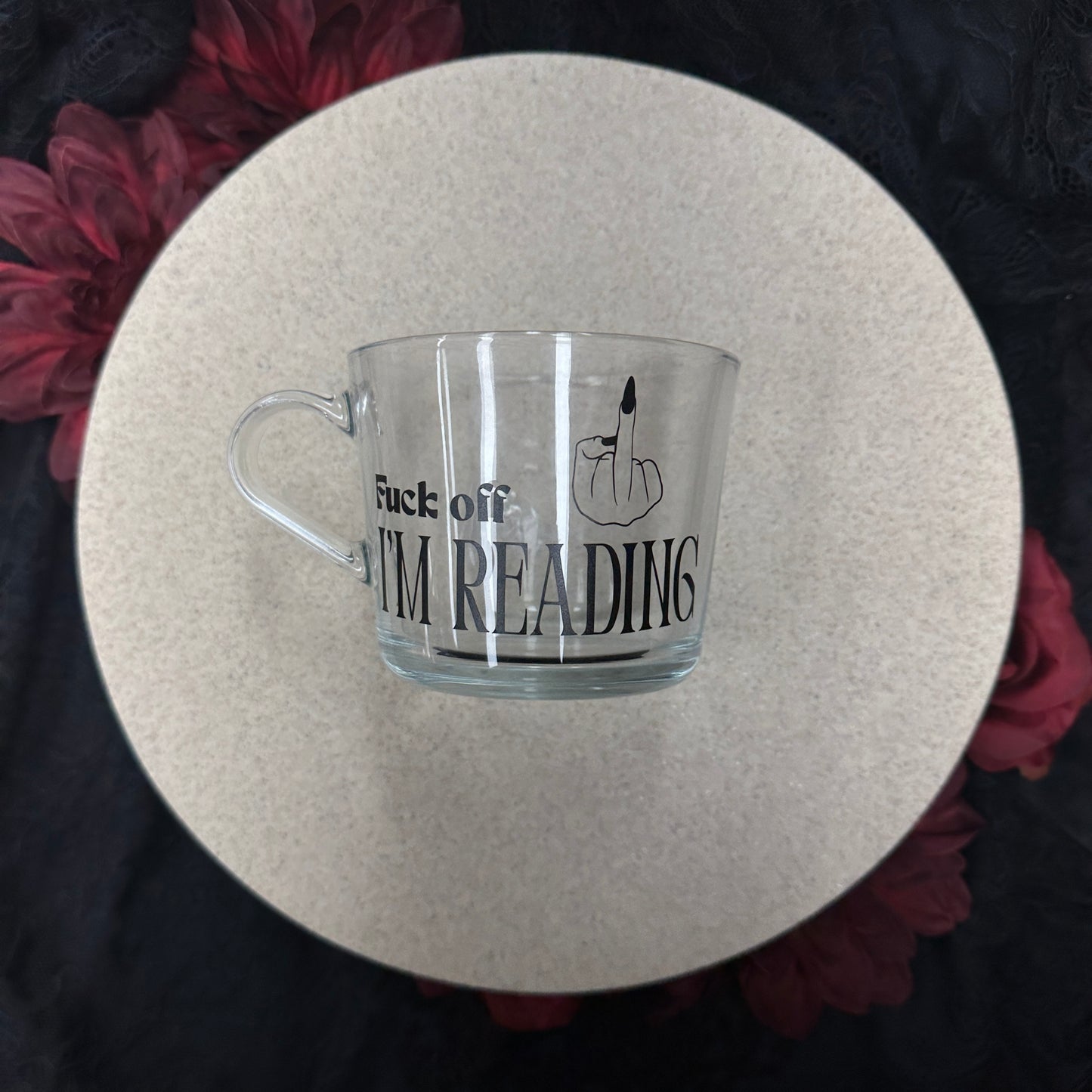 F* Off I'm Reading - Glass Mug