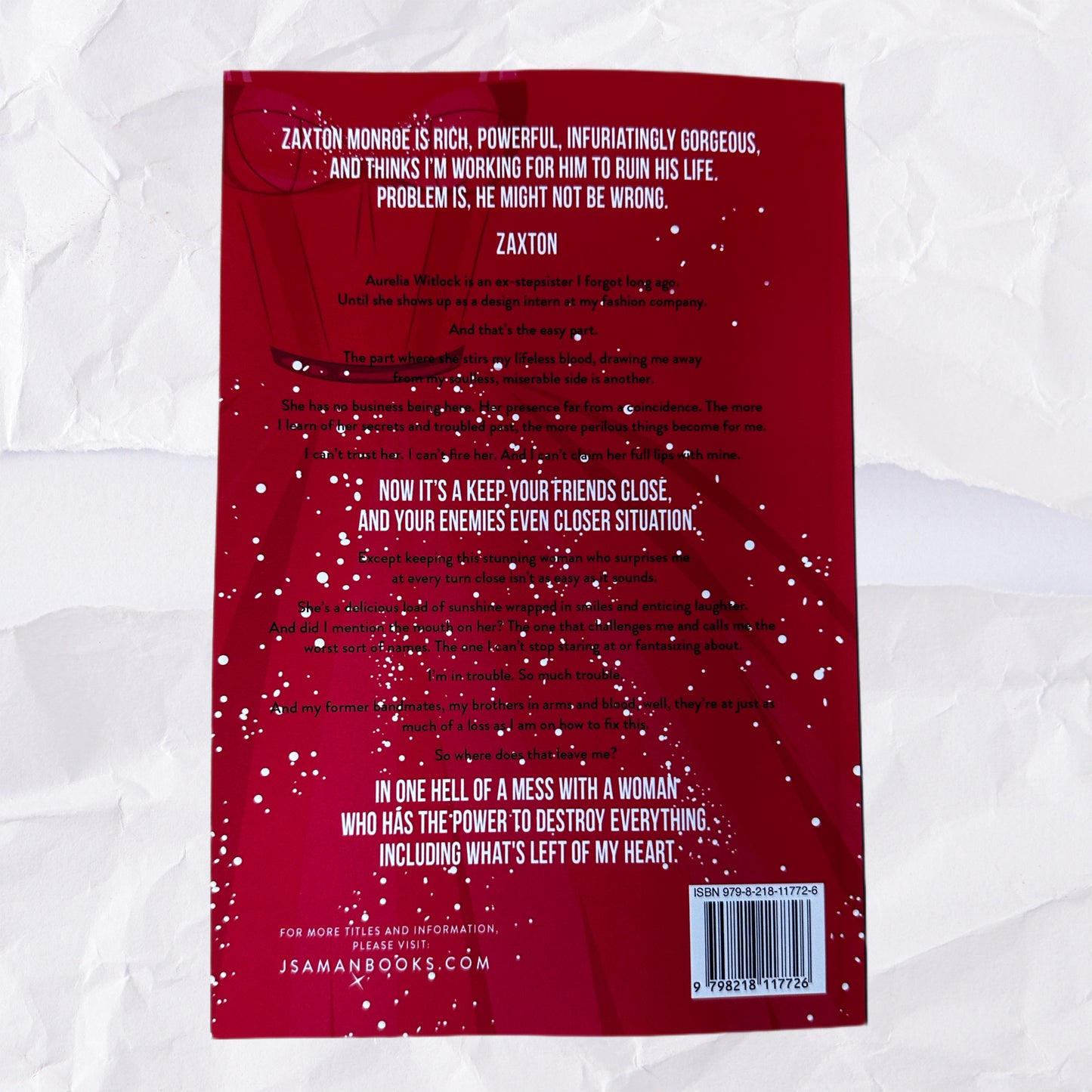 Irresistibly Broken (Irresistibly Yours #1) by J. Saman - Special Edition Cover