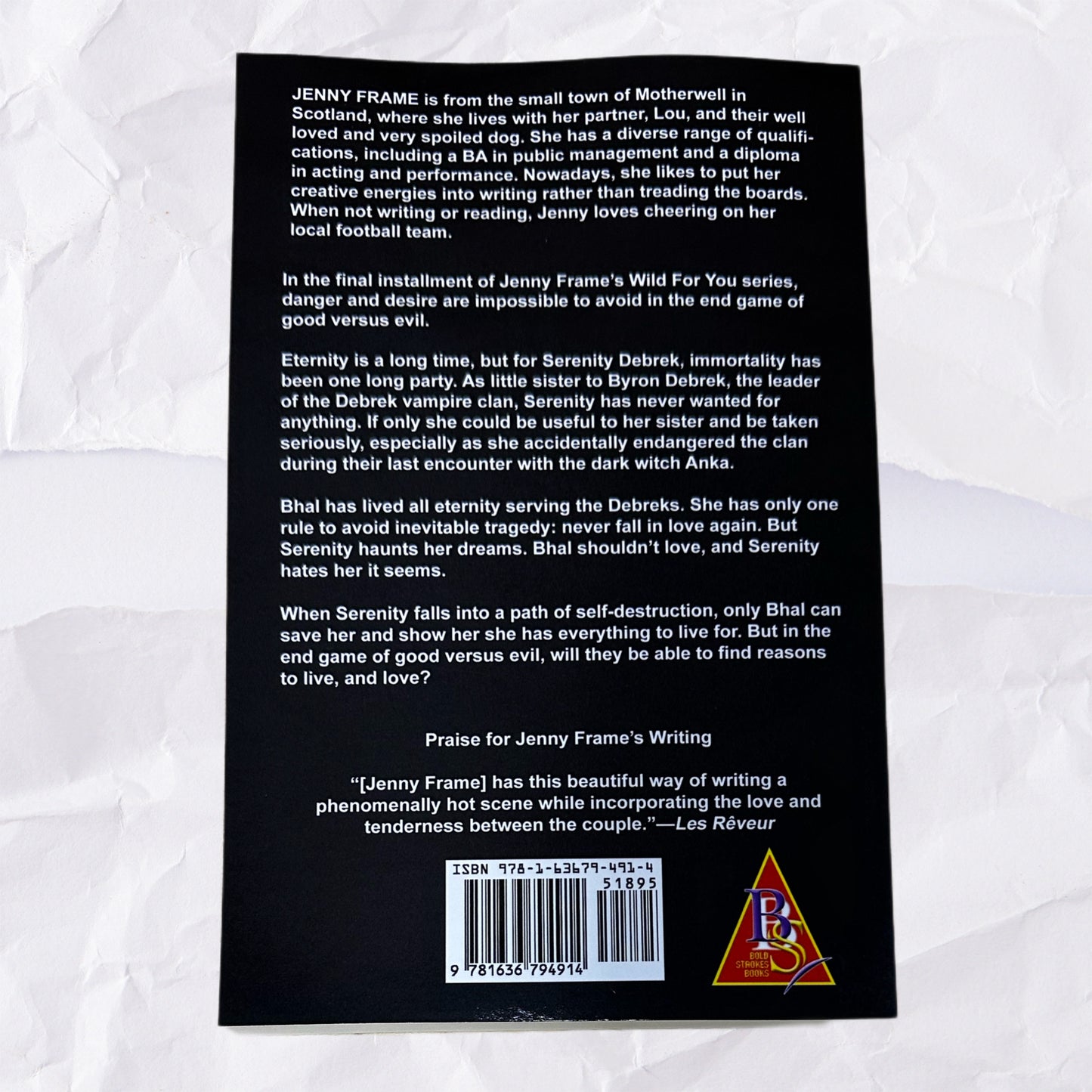 Living For You (Wild For You #4) by Jenny Frame
