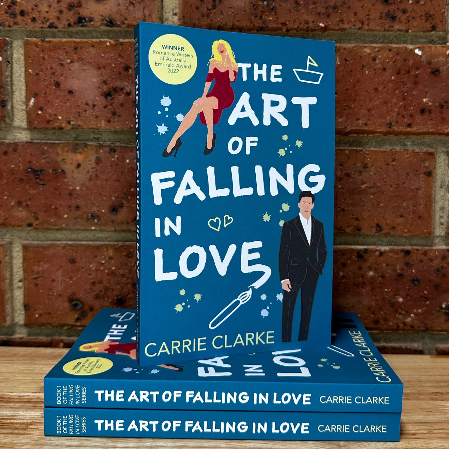 The Art of Falling in Love (Falling in Love #1) by Carrie Clarke