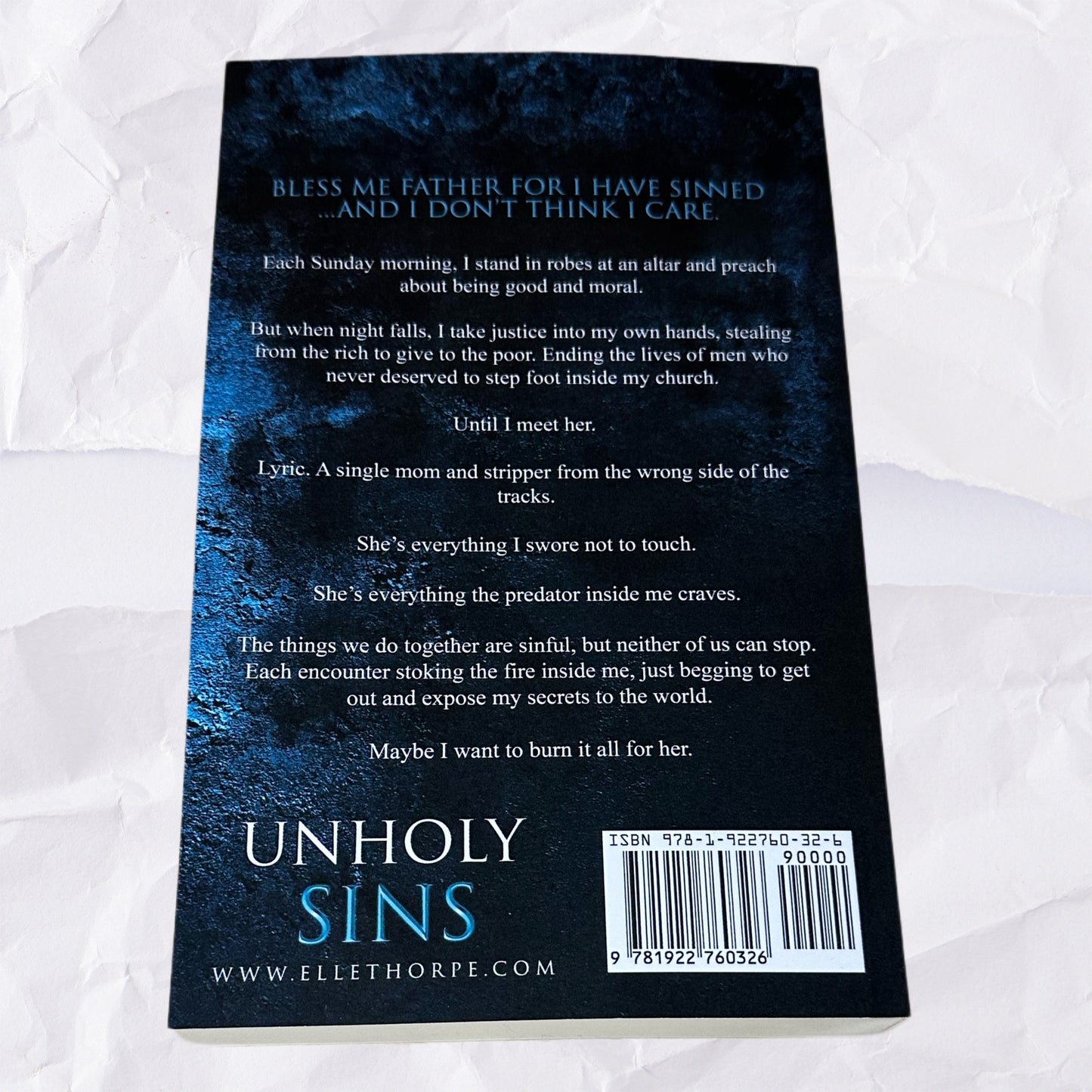 Unholy Sin by Elle Thorpe