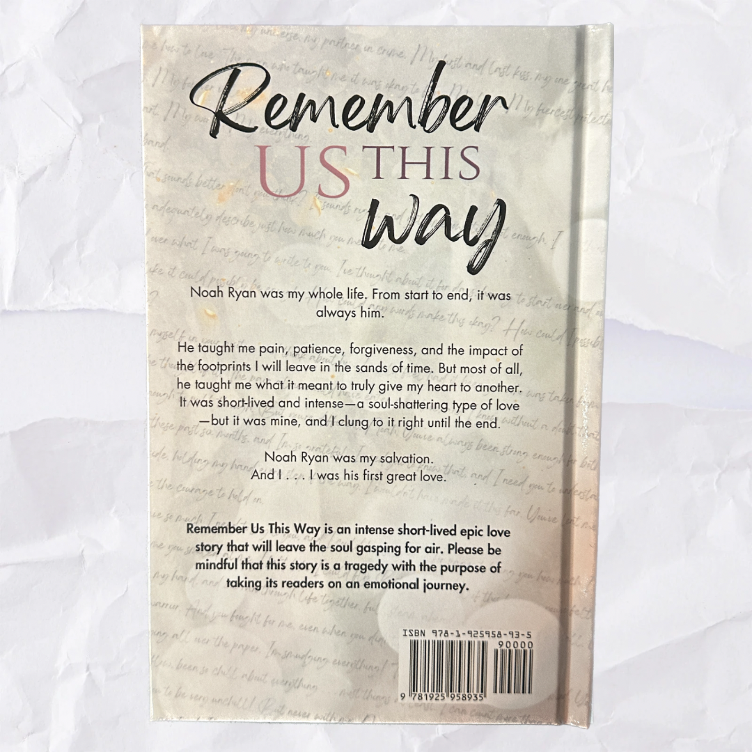 Remember Us This Way by Sheridan Anne - Hardcover