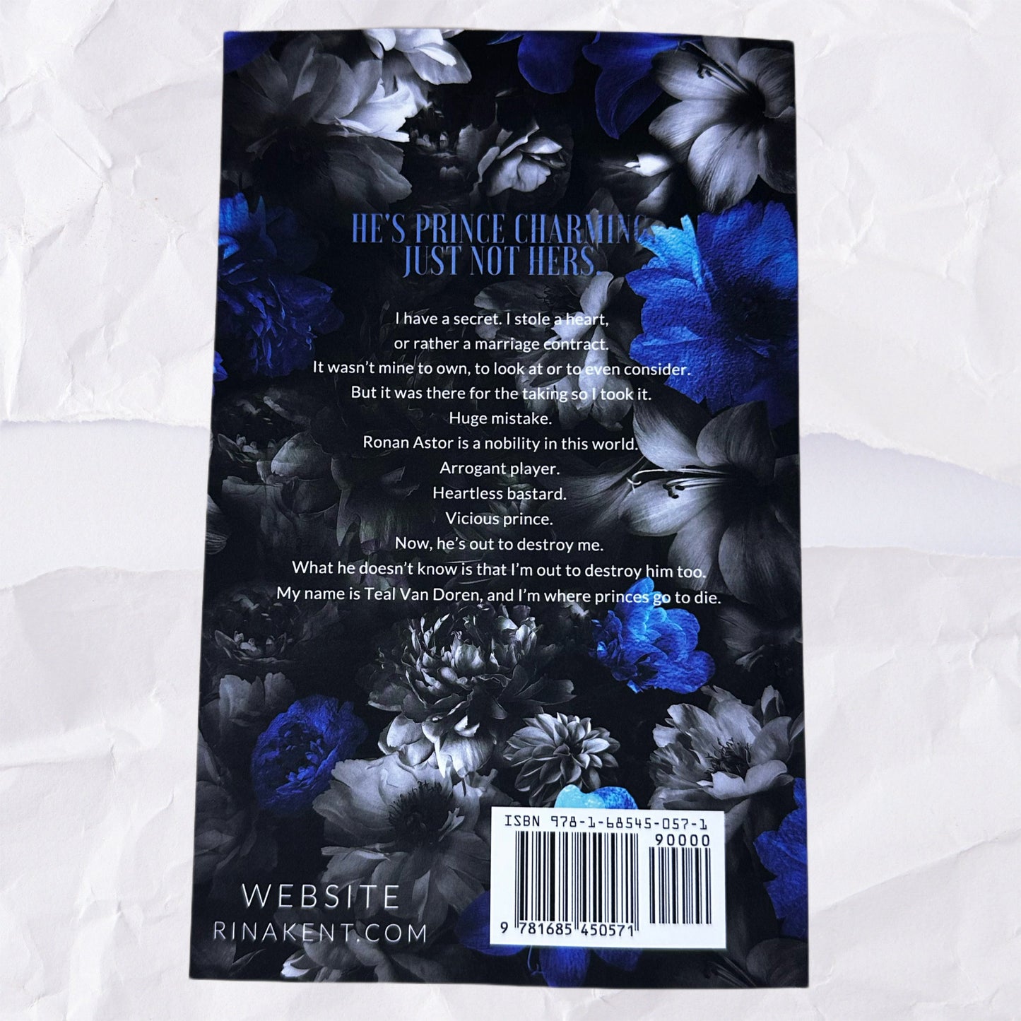 Vicious Prince (Royal Elite #5) by Rina Kent - Hardcover