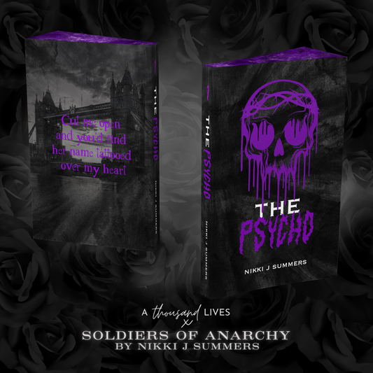 PRE-ORDER - The Psycho (Soldiers of Anarchy #1) by Nikki J Summers - ATL Exclusive Special Edition