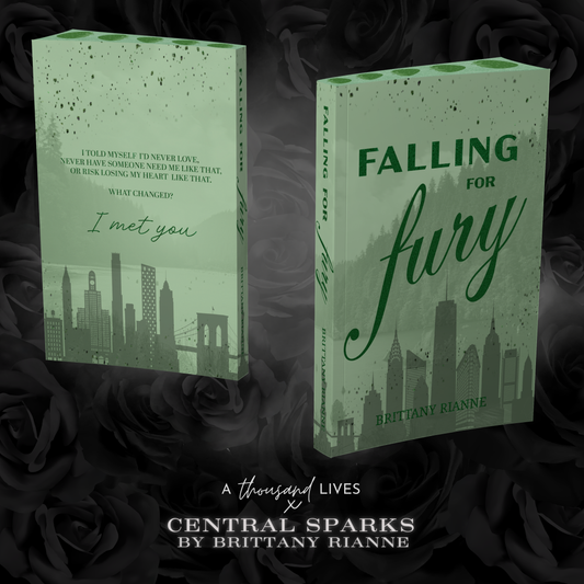 PRE-ORDER - Falling for Fury (Central Sparks #1) by Brittany Rianne - ATL Exclusive Special Edition