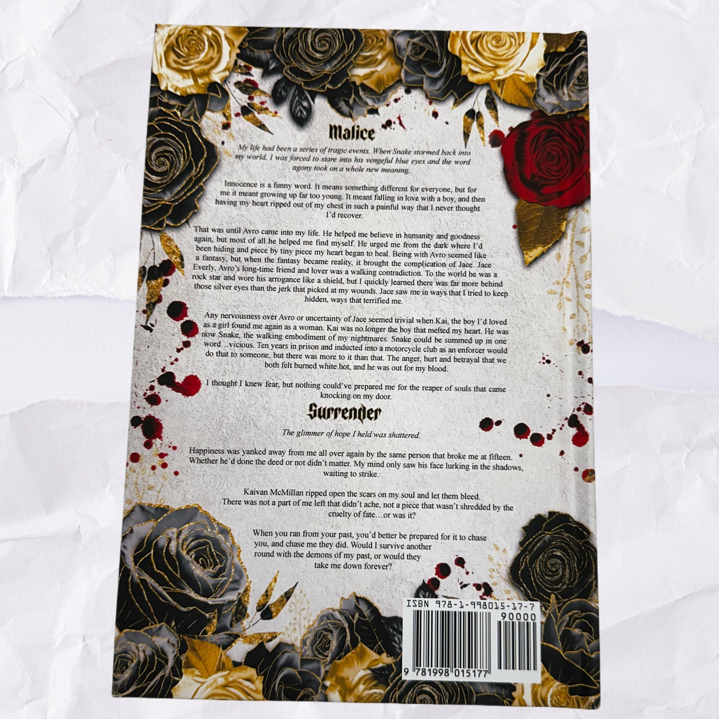 Malice and Surrender (Lost Souls MC #1-2) by Brooklyn Cross - Hardcover