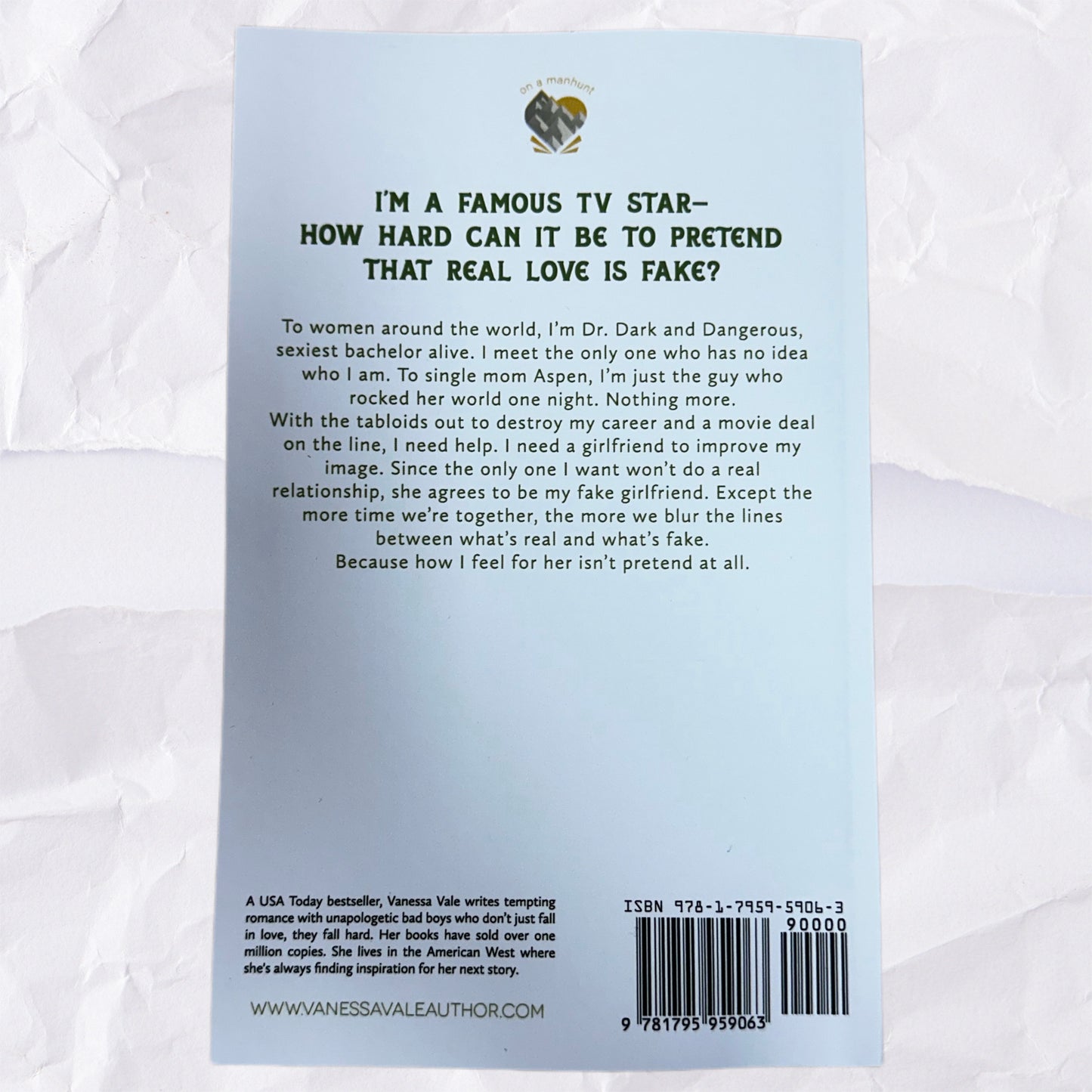 Man Spread (On a Manhunt #7) by Vanessa Vale