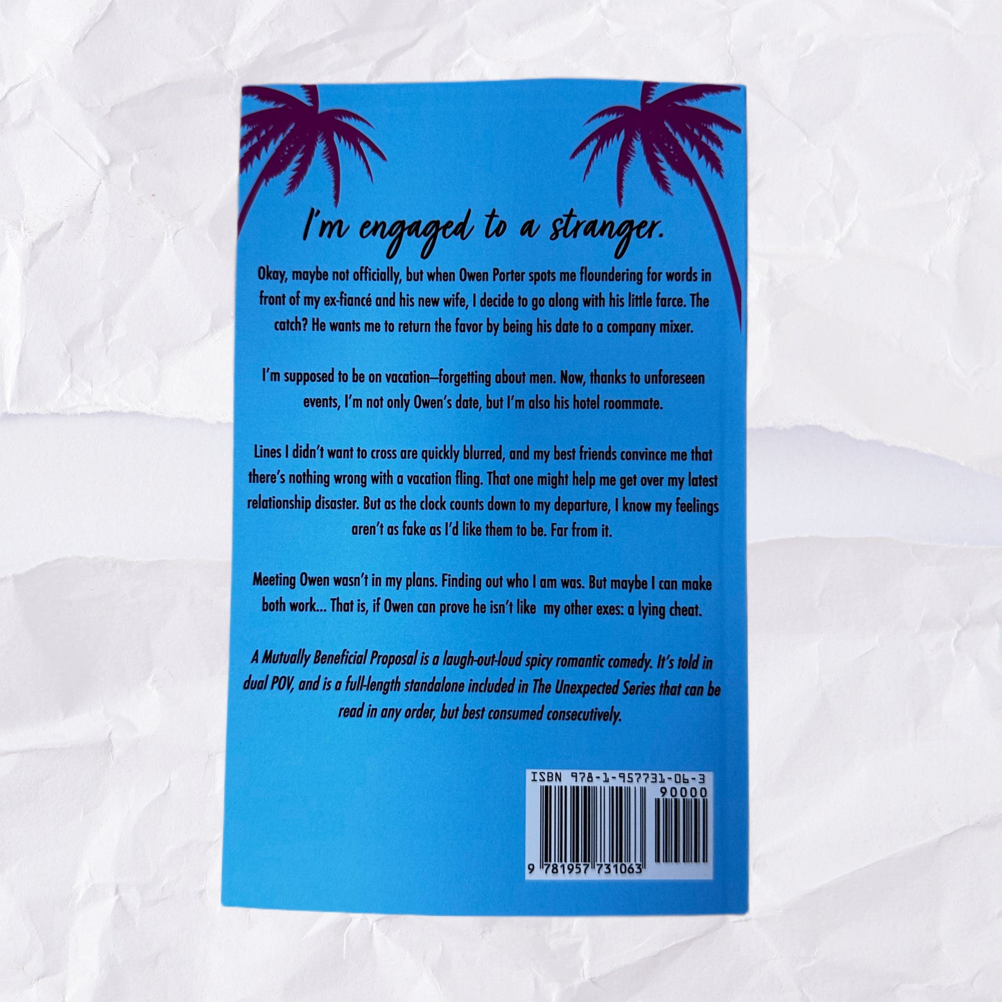 A Mutually Beneficial Proposal (The Unexpected #1) by Harper Reed