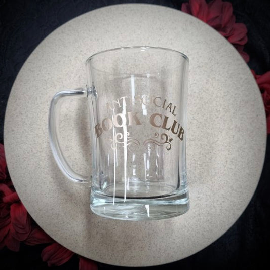 Antisocial Book Club - Beer Mug