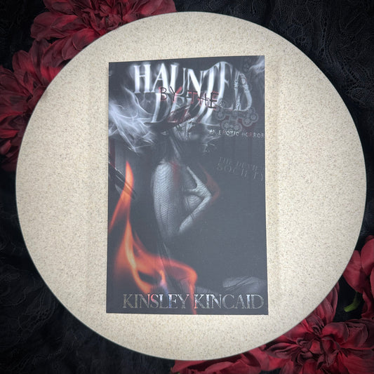 Haunted by the Devil (The Devil's Society #1) by Kinsley Kincaid