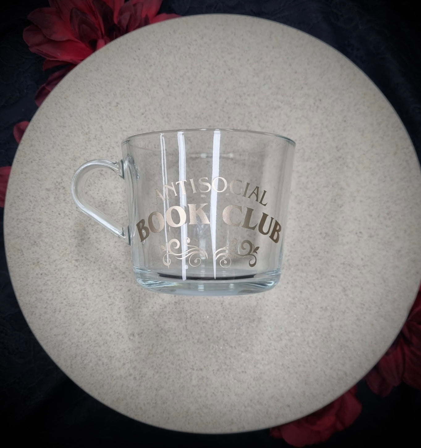 Antisocial Book Club - Glass Mug
