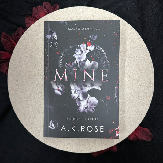 Mine (Blood Ties #1) by A.K. Rose