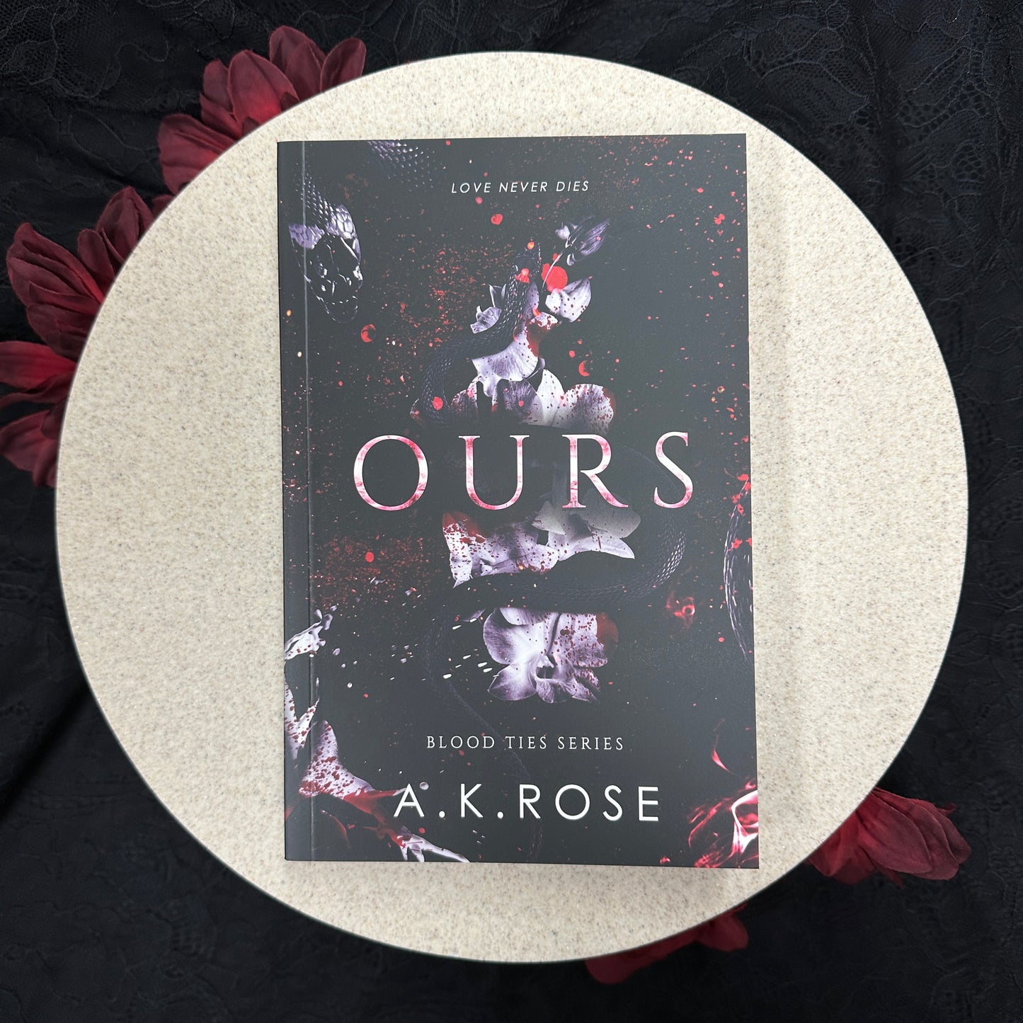 Ours (Blood Ties #3) by A.K. Rose