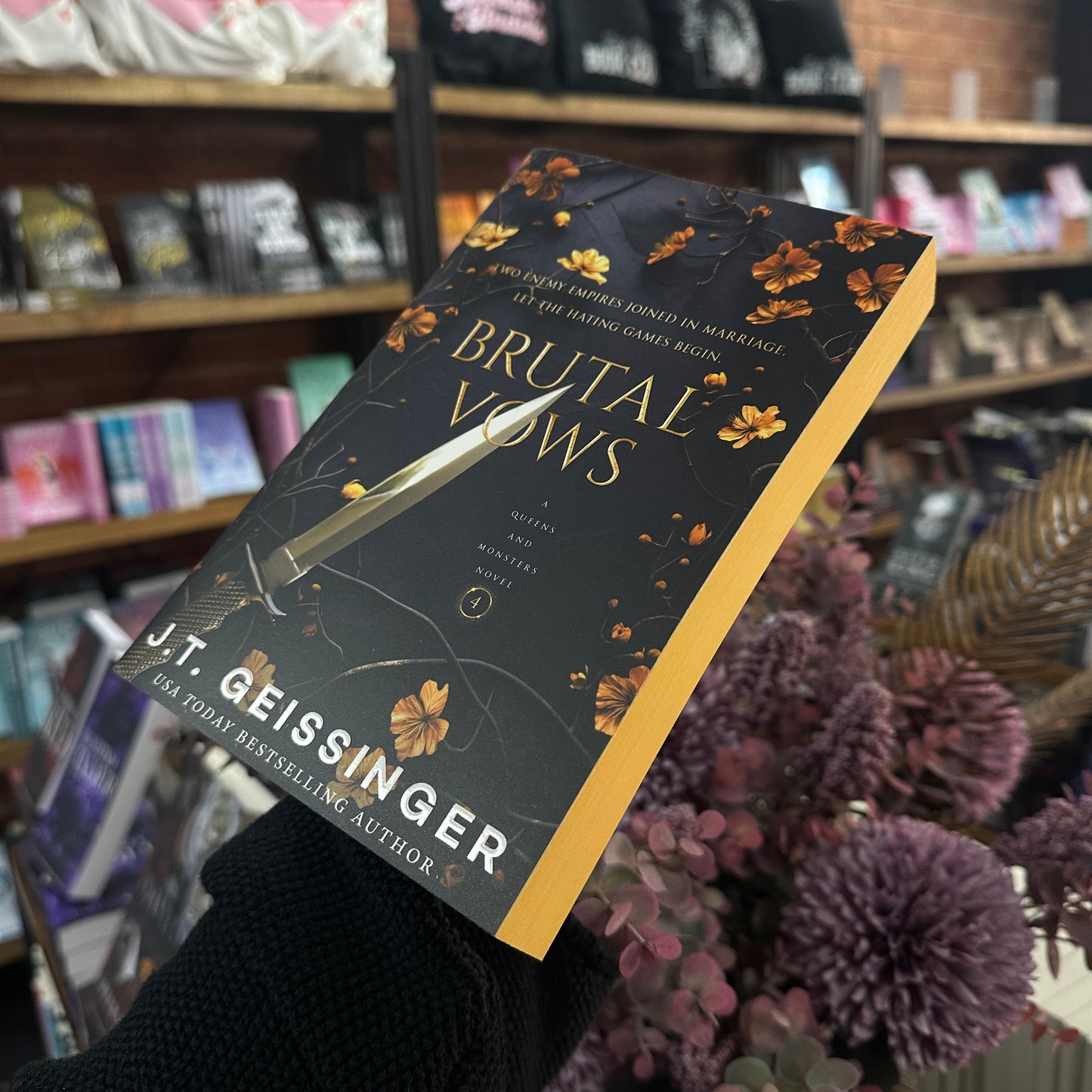 Brutal Vows (Queens & Monsters #4) by J.T. Geissinger - Special Edition