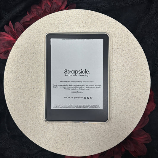 Clear Kindle Sleeve - 12th Gen Paperwhite