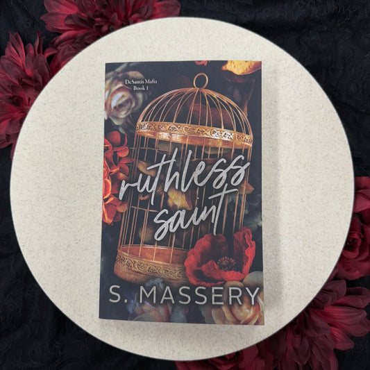 Ruthless Saint (DeSantis Mafia #1) by S. Massery - Alternate Cover