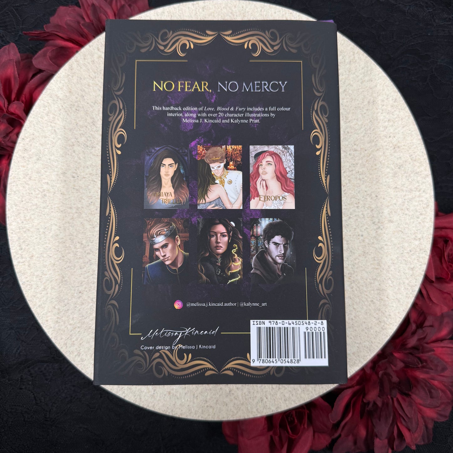 Love, Blood & Fury (Strings of Fate #1) by Melissa J. Kincaid - Hardcover