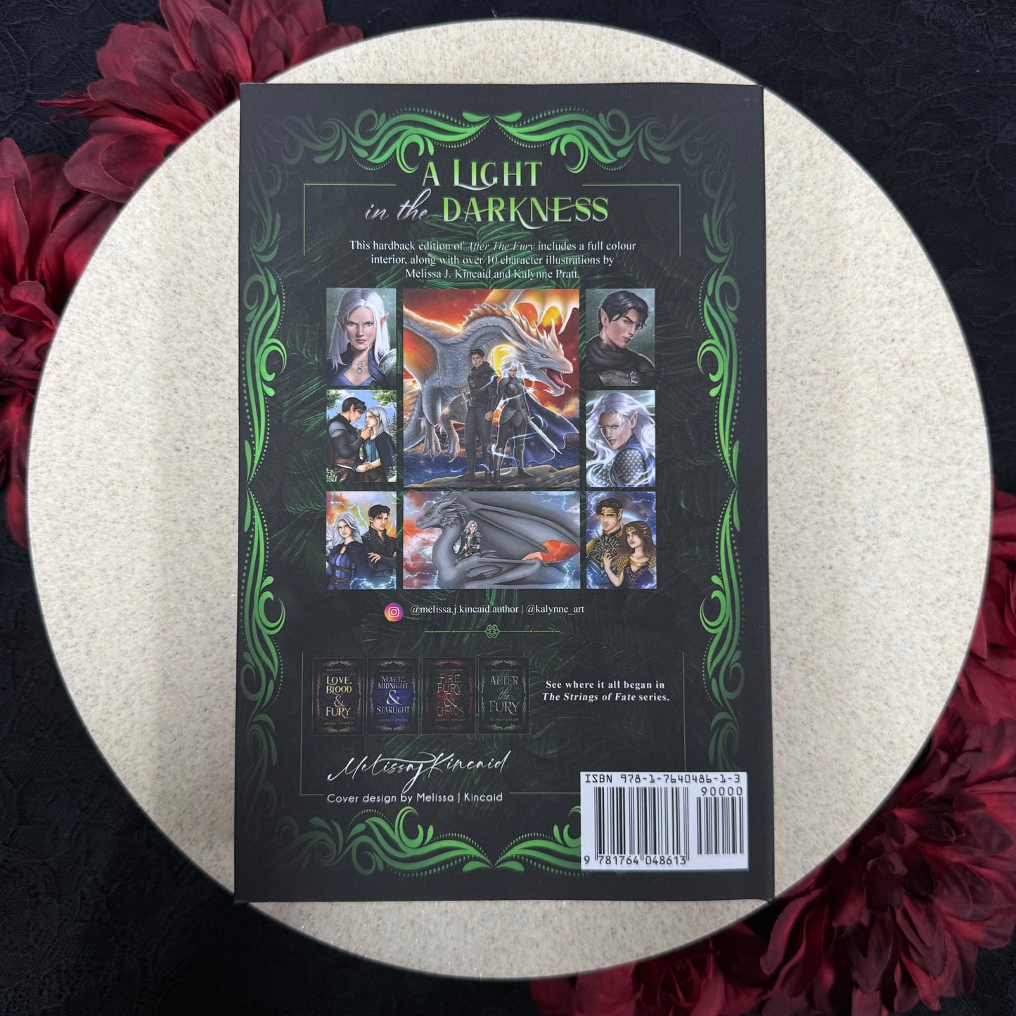 After The Fury (Strings of Fate #4) by Melissa J. Kincaid - Hardcover