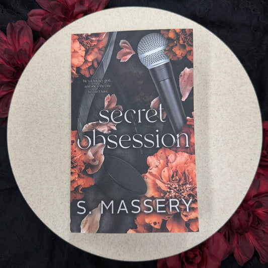 Secret Obsession (Hockey Gods #3) by S. Massery - Alternate Cover