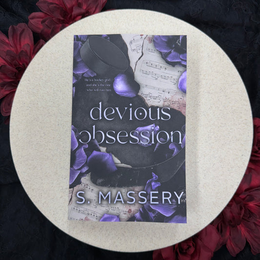 Devious Obsession (Hockey Gods #2) by S. Massery - Alternate Cover