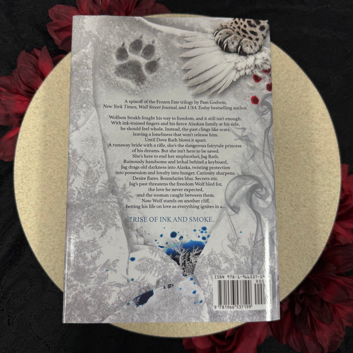 Rise of Ink and Smoke (Frozen Fate #4) by Pam Godwin - Hardcover