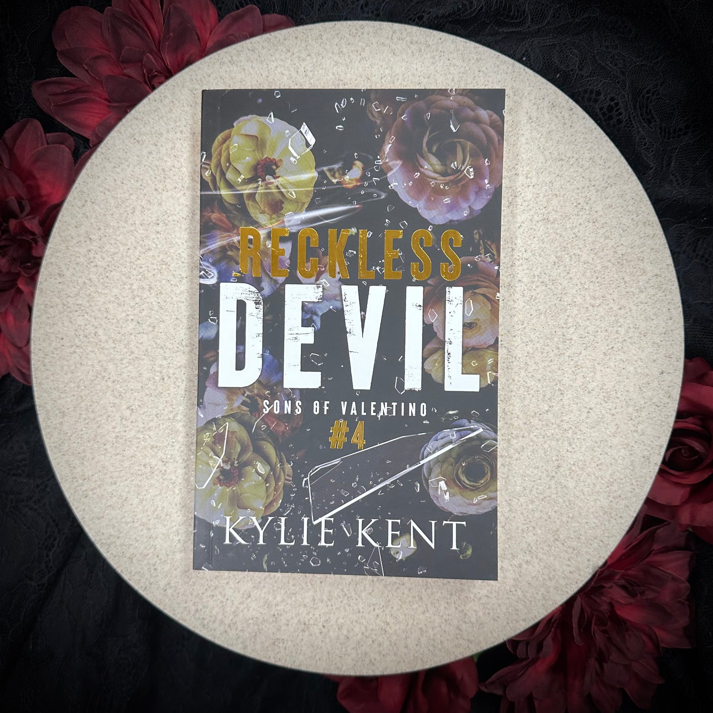 Reckless Devil (Sons of Valentino #4) by Kylie Kent - Foiled Edition