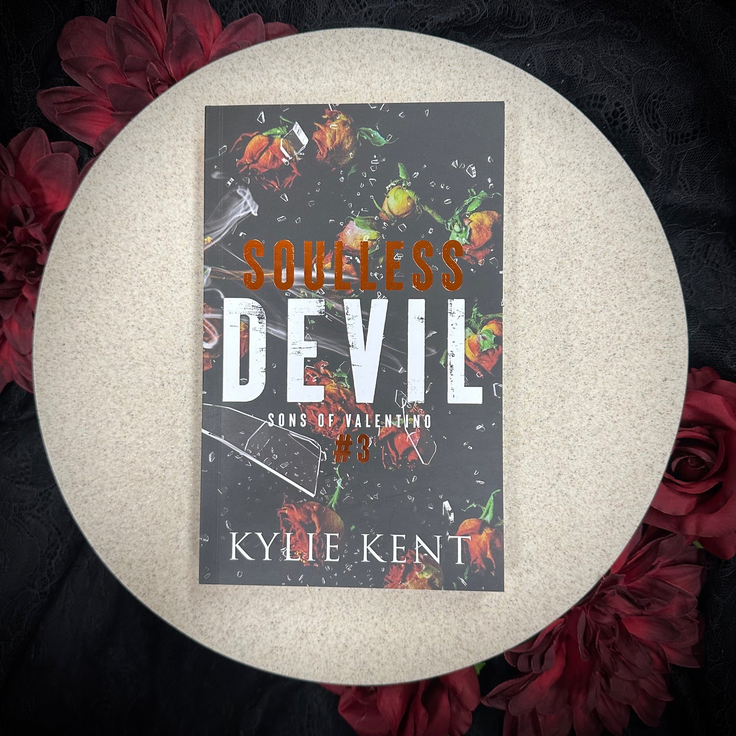 Soulless Devil (Sons of Valentino #3) by Kylie Kent - Foiled Edition