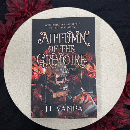 Autumn of the Grimoire (Sisters Solstice #1) by J.L. Vampa