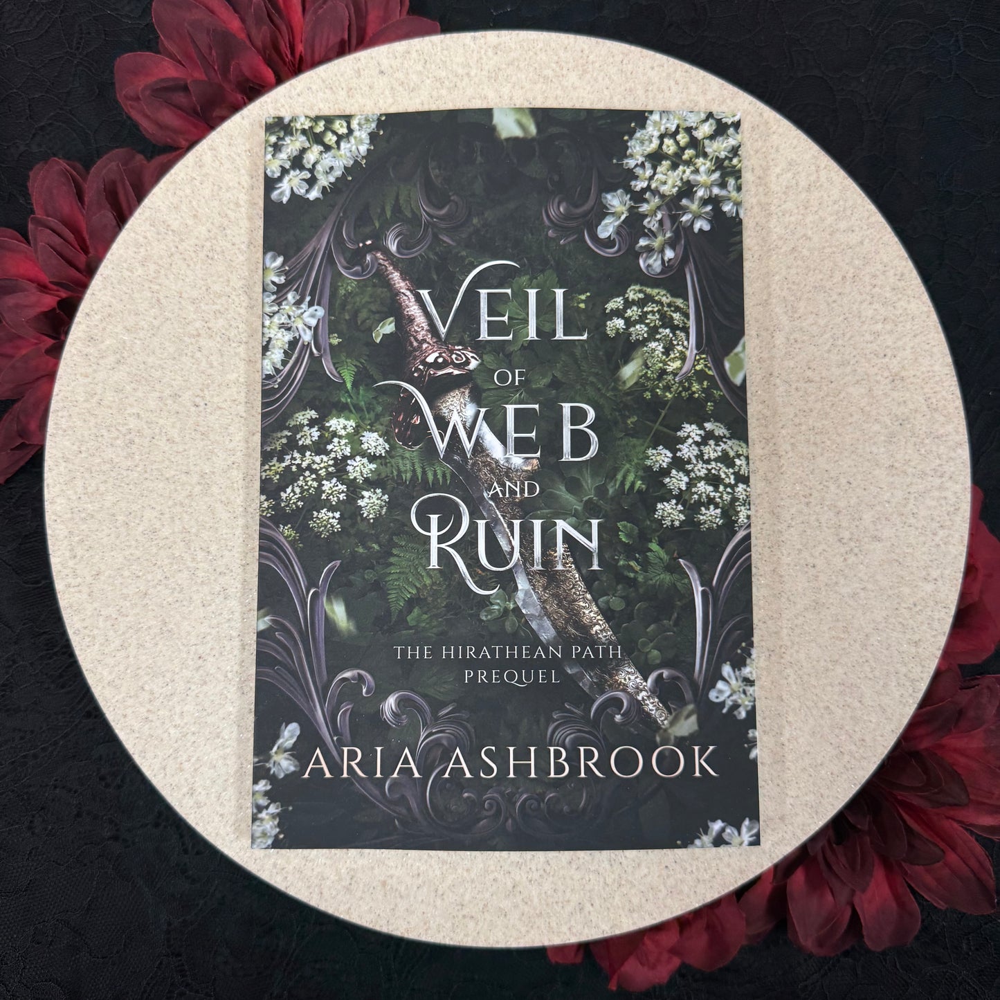 Veil of Web and Ruin (The Hirathean Path #0.5 - Prequel) by Aria Ashbrook