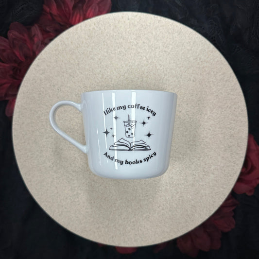 I Like My Coffee Icey - Porcelain Mug